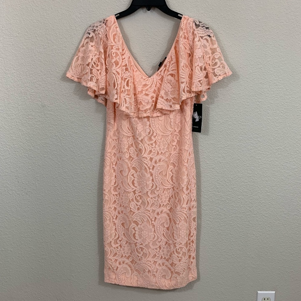 NWT Lauren Ralph Laure lace dress
